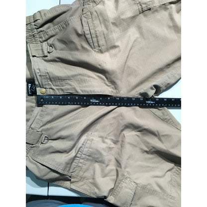 CQR Men's Khaki Cargo Pants 42x30 - Tactical, Utility, Rugged