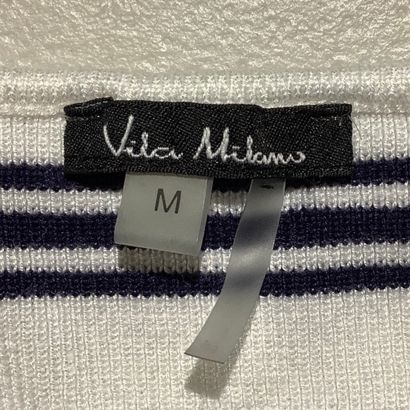 Vila Milano Striped Top Women’s Size Medium — Off Shoulder, Casual, Chic