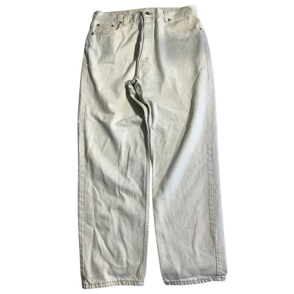 Hunt Club Light Beige Jeans Men’s 38W 32L - Wide Leg, Casual, Vintage-Inspired