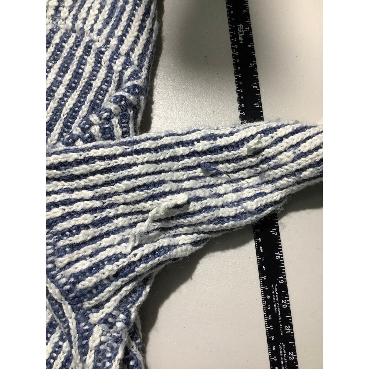 POL Striped Knit Sweater Women’s Size S/M — Cozy, Casual, Oversized