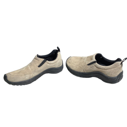 Cabela’s Tan Suede Slip-On Loafers Men’s 8M — Outdoor, Casual, Comfort