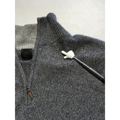 Saks Fifth Avenue Men's Cashmere 1/4 Zip Sweater M - Classic, Minimalist, Luxe