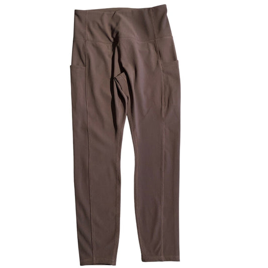 Move Theology Brown Leggings Size LG - Athleisure, Yoga, Casual