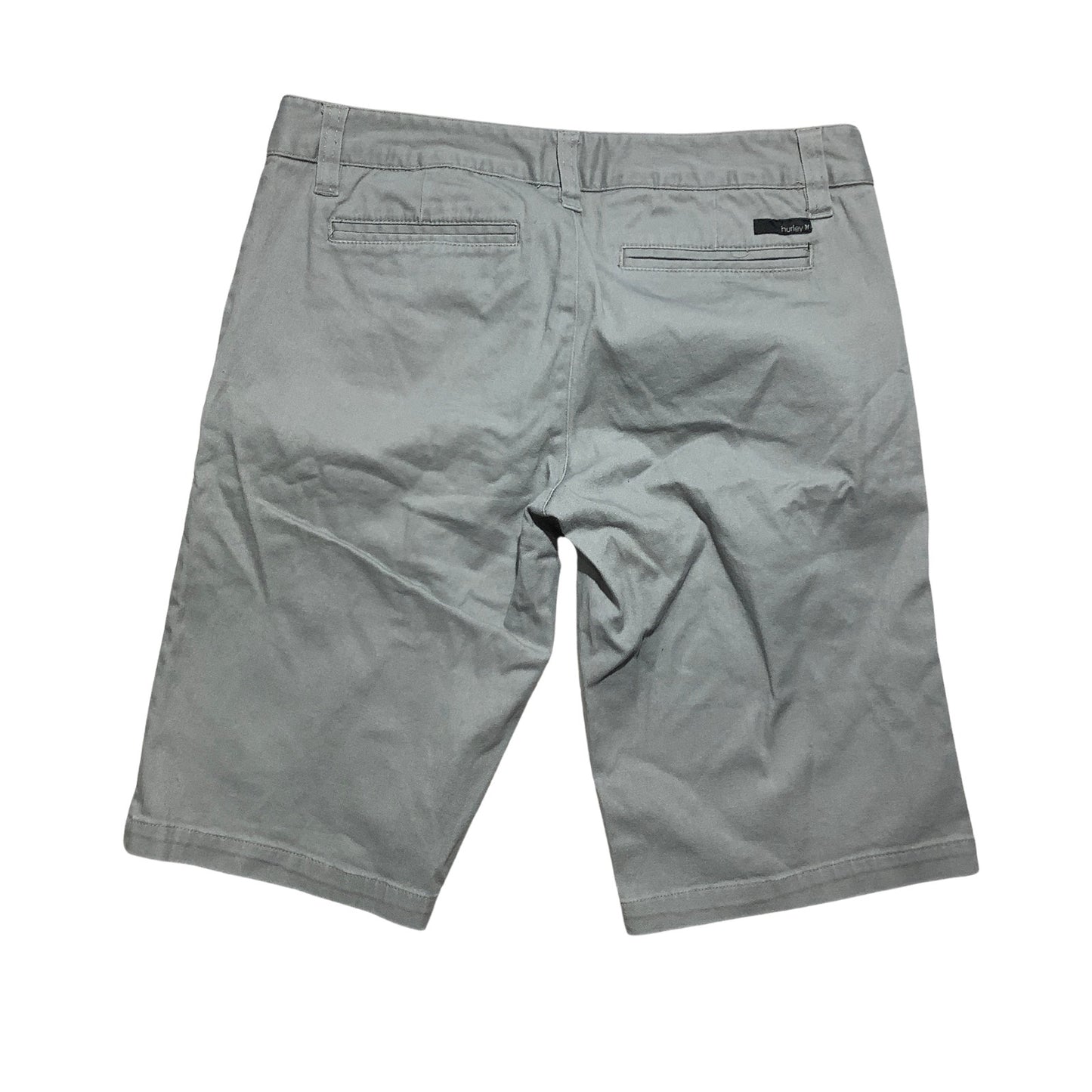 Hurley Chino Shorts Youth Size 3 Light Gray — Casual, Skate, Surf