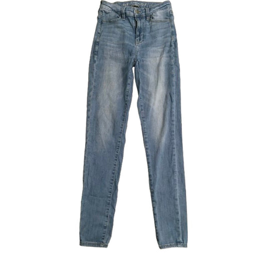 American Eagle Next Level Stretch Super High Rise Jegging 4 Y2K, Casual, Trendy