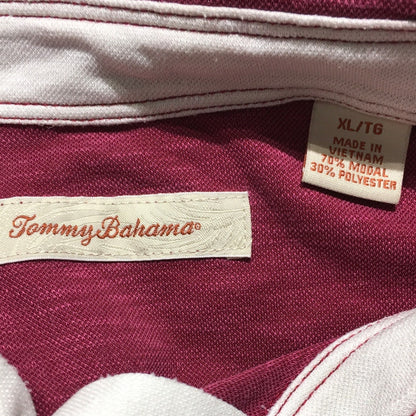 Tommy Bahama Maroon Polo Shirt Size XL - Casual, Coastal, Relaxed